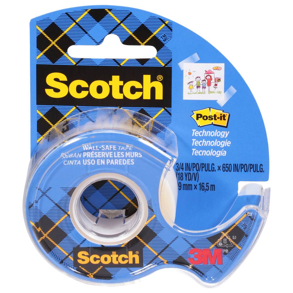 Scotch Wall-Safe Tape