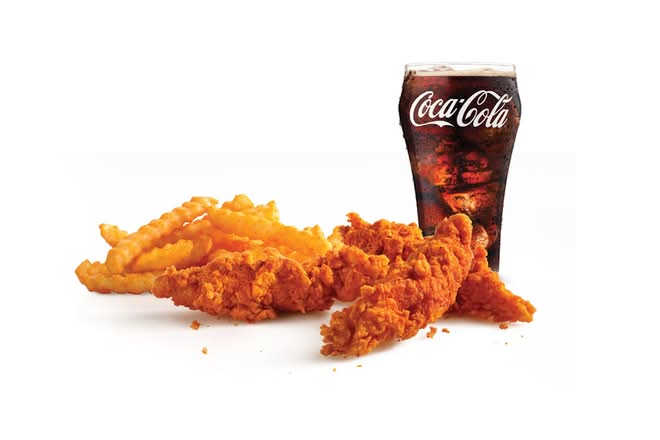 3 Piece - Spicy Hand-Breaded Chicken Tenders™ Combo