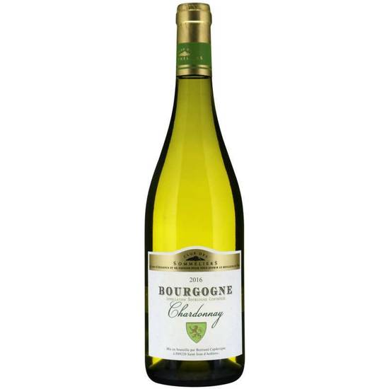Club Des Sommeliers Chardonnay - Bourgogne - Vin blanc - 75cl