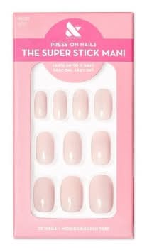 Olive & June Press on Fake Gloss Nails, Pink (32 ct)