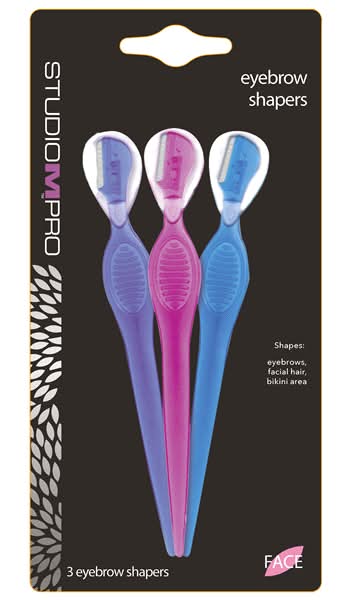 Studio M Pro Eyebrow Shapers (3 ct)