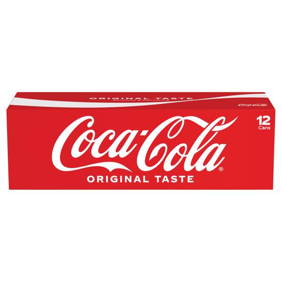 Coca-Cola Fridge pack Original Taste Cola Soda (12 ct, 12 fl oz)