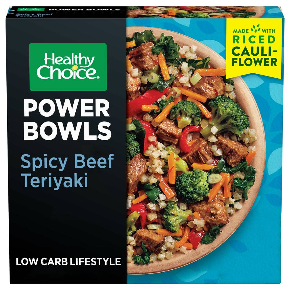 Healthy Choice Power Bowls, Spicy Beef Teriyaki (9.25 oz)