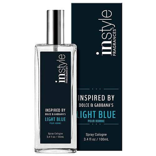 Instyle Fragrances Impression Spray Cologne Dolce & Gabbana's Light Blue Men - 3.4 fl oz
