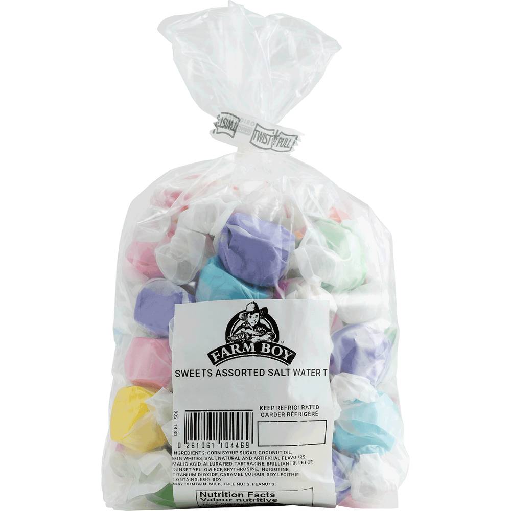 Assorted Salt Water Taffy Soft Candy (11.34 KG)