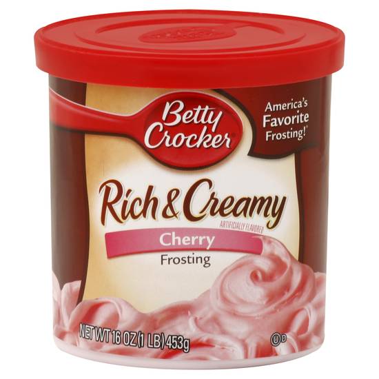 Betty Crocker Gluten Free Cherry Frosting