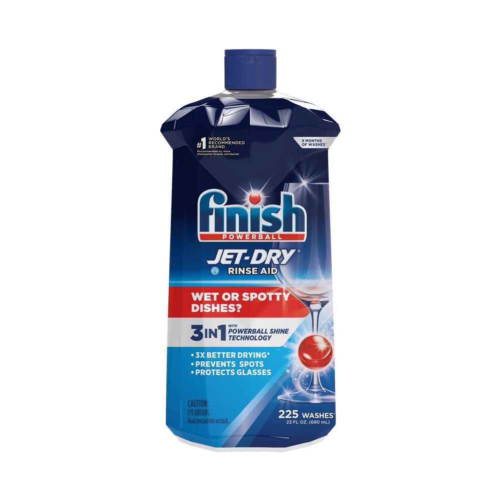 Finish Jet-Dry 3 in 1 Rinse Aid