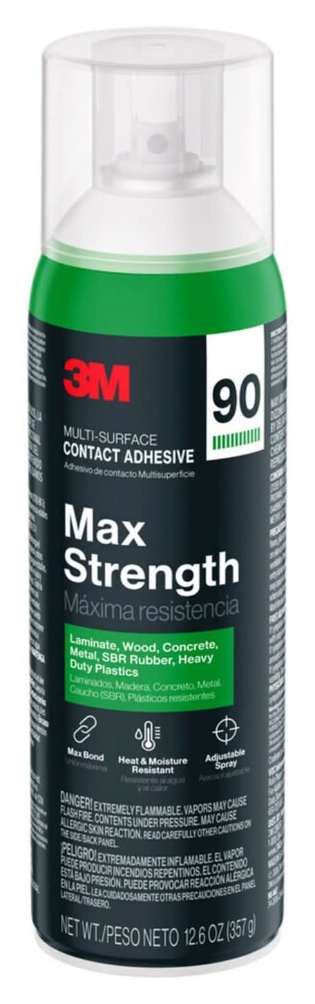 3M Maximum Strength Clear Contact Adhesive 12.6 Oz