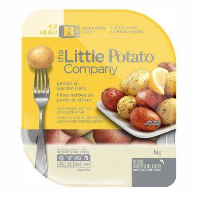 The Little Potato Company · Pommes de terre grelots au citron et aux herbes fraîches (454 g) - Lemon and garden herb fresh creamer potatoes (454 g)