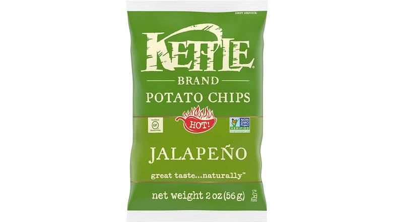 Kettle Brand Potato Chips, Jalapeno