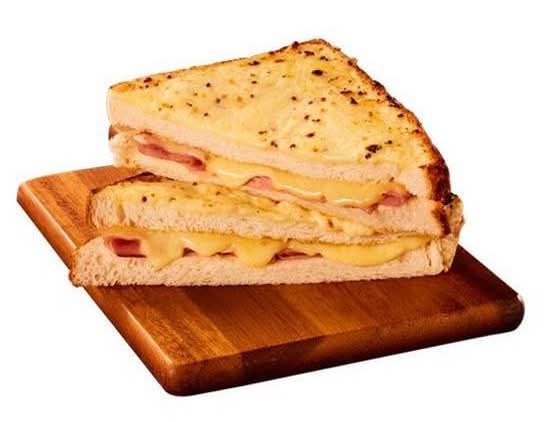 Chicken, Bacon & Bechamel Cheesy Top Toastie