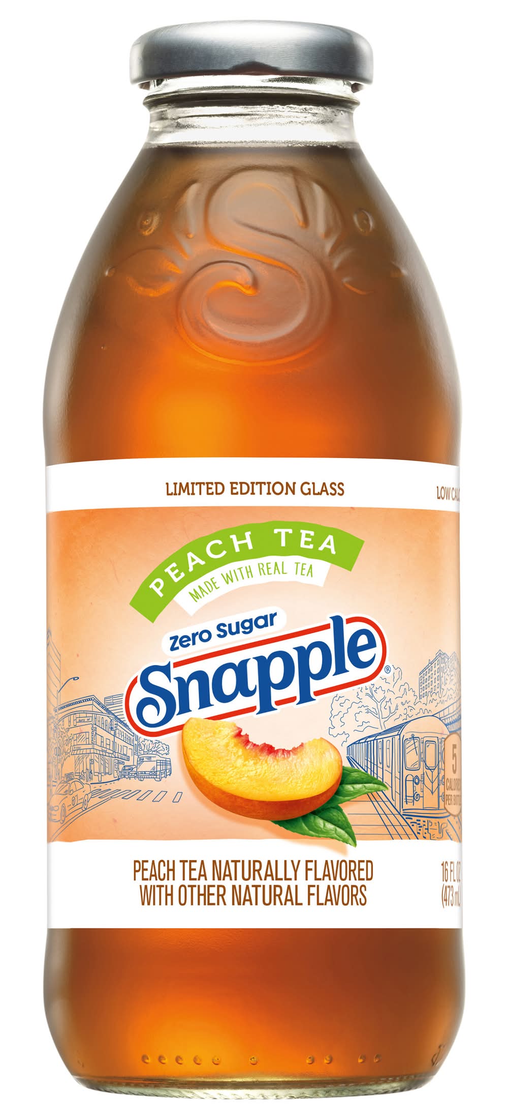 Snapple Diet Tea, Peach (16 fl oz)