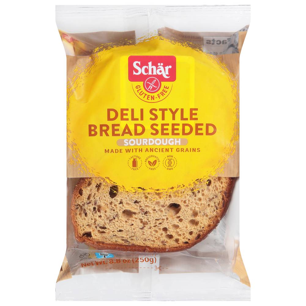 Schär Deli Style Seeded Sourdough Bread (8.8 oz)