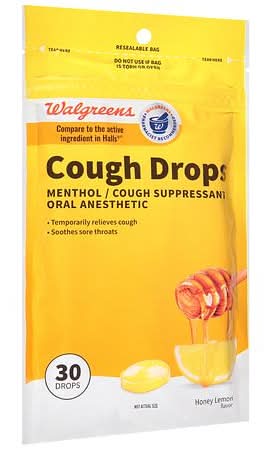 Walgreens Cough Drops Honey Lemon (2.38 lbs)