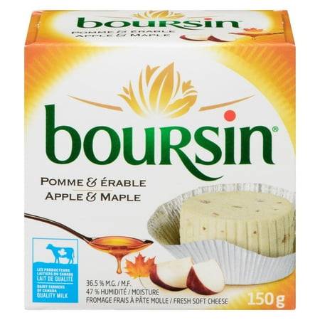 Boursin Apple and Maple Flavoured Fresh Cheese (150 g)