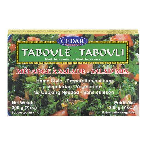 Cedar melange a taboule (200gr) - tabouli mediterranean salad mix (200 g)