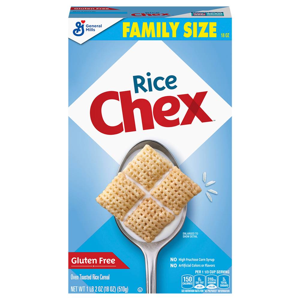 Chex Family Size Rice Cereal (18 oz)