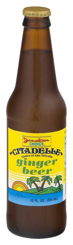 Jamaican Choice Citadelle Ginger Beer (12 fl oz)