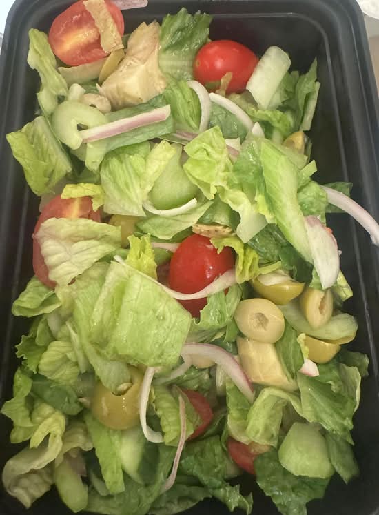 Lemon Honey Romaine Salad (GF, CV)