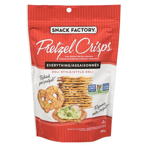 The Snack Factory Pretzel Crisps Everything 200 g