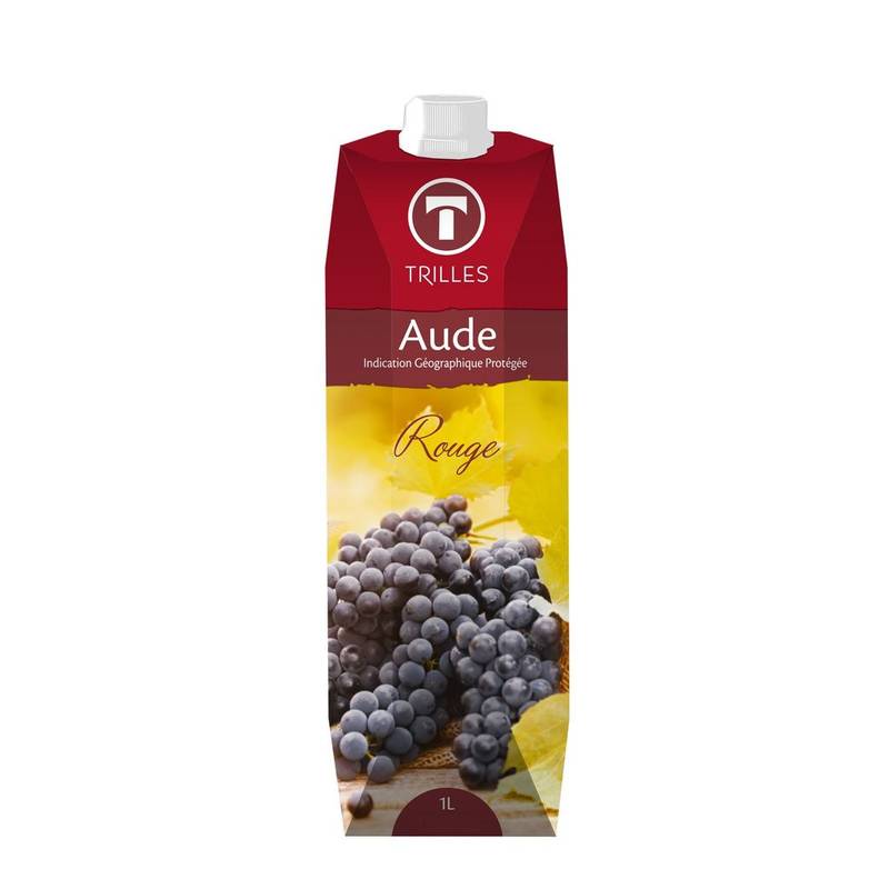 Trilles - Vin rouge de l'aude IGP (1 L)