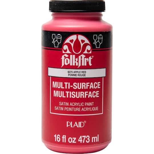 Folkart Multi-Surface Satin Acrylic Paint, 16Oz.