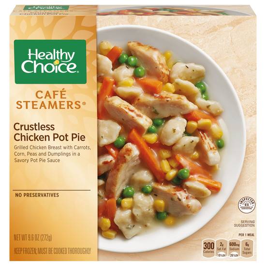 Healthy Choice Cafe Streamer Crustless Chicken Pot Pie