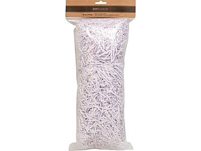 American Crafts Shred Crinkle Paper, White (6 oz)