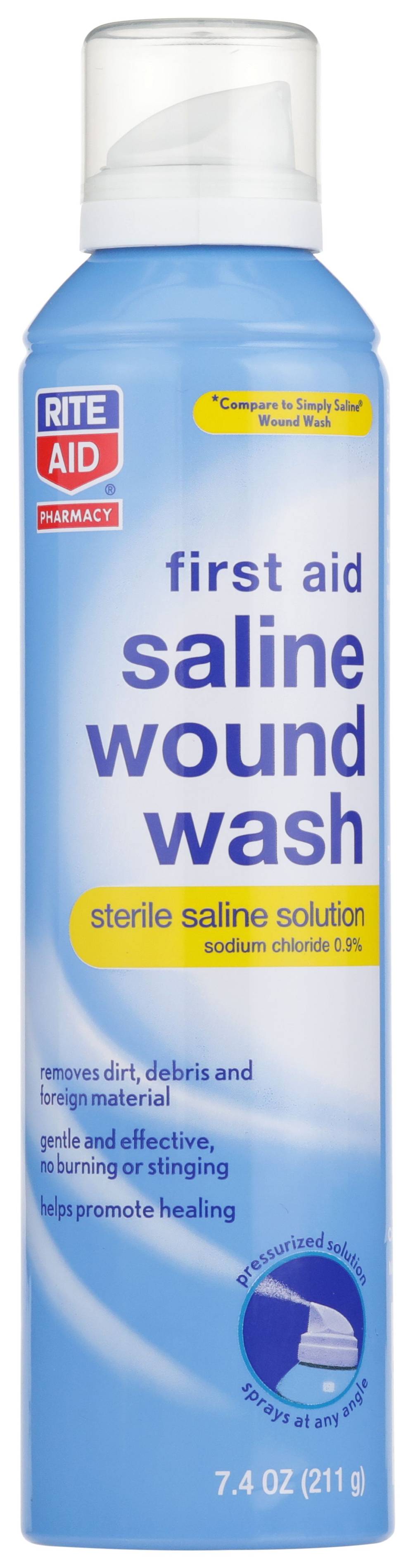 Rite Aid Sterile Saline Wound Wash Spray