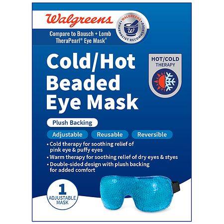 Walgreens Cold Hot Gel Beaded Eye Mask