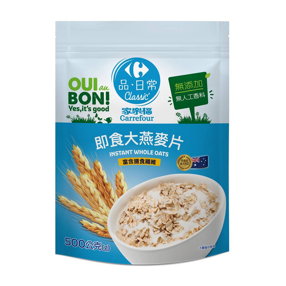 家樂福即食大燕麥片500g <500g克 x 1 x 1Pack包>