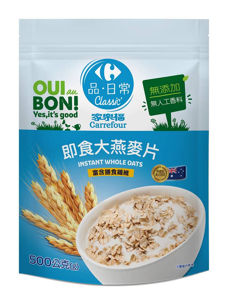 家樂福即食大燕麥片500g <500g克 x 1 x 1Pack包>