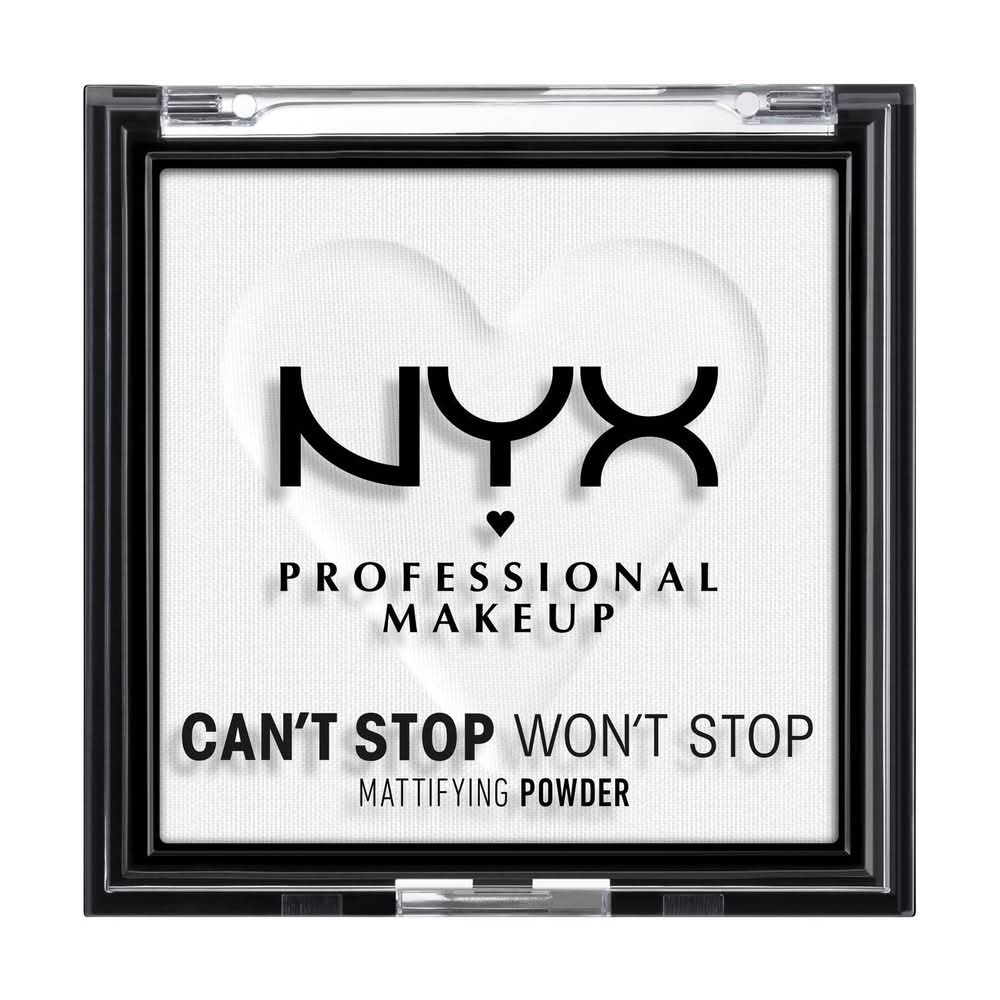 NYX Professional Makeup Can't Stop Won't Stop Mattifying Powder Brightening Translucent, 0 (0.2 oz)