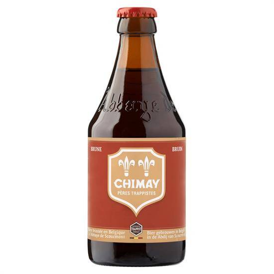 Bière brune CHIMAY - la bouteille de 33cL