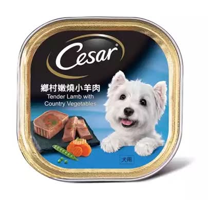 西莎 犬用餐盒 - 鄉村嫩燒小羊肉口味 (100 g)