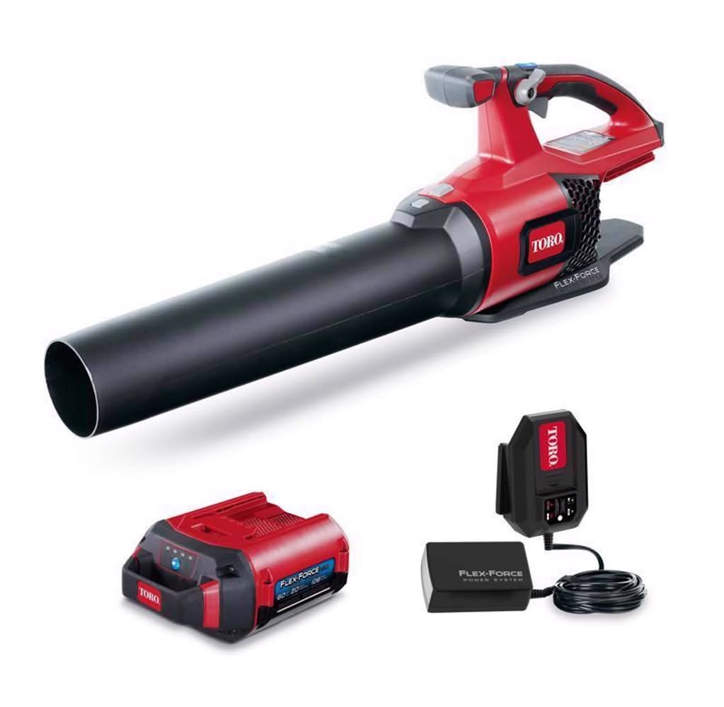 TORO 51821 110 Mph 565 Cfm 60 V Battery Handheld Leaf Blower Kit (Battery & Charger)