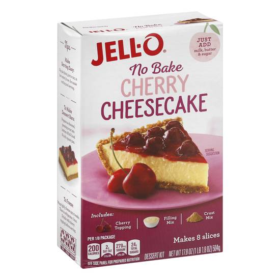 Jell-O No Bake Cherry Cheesecake Mix