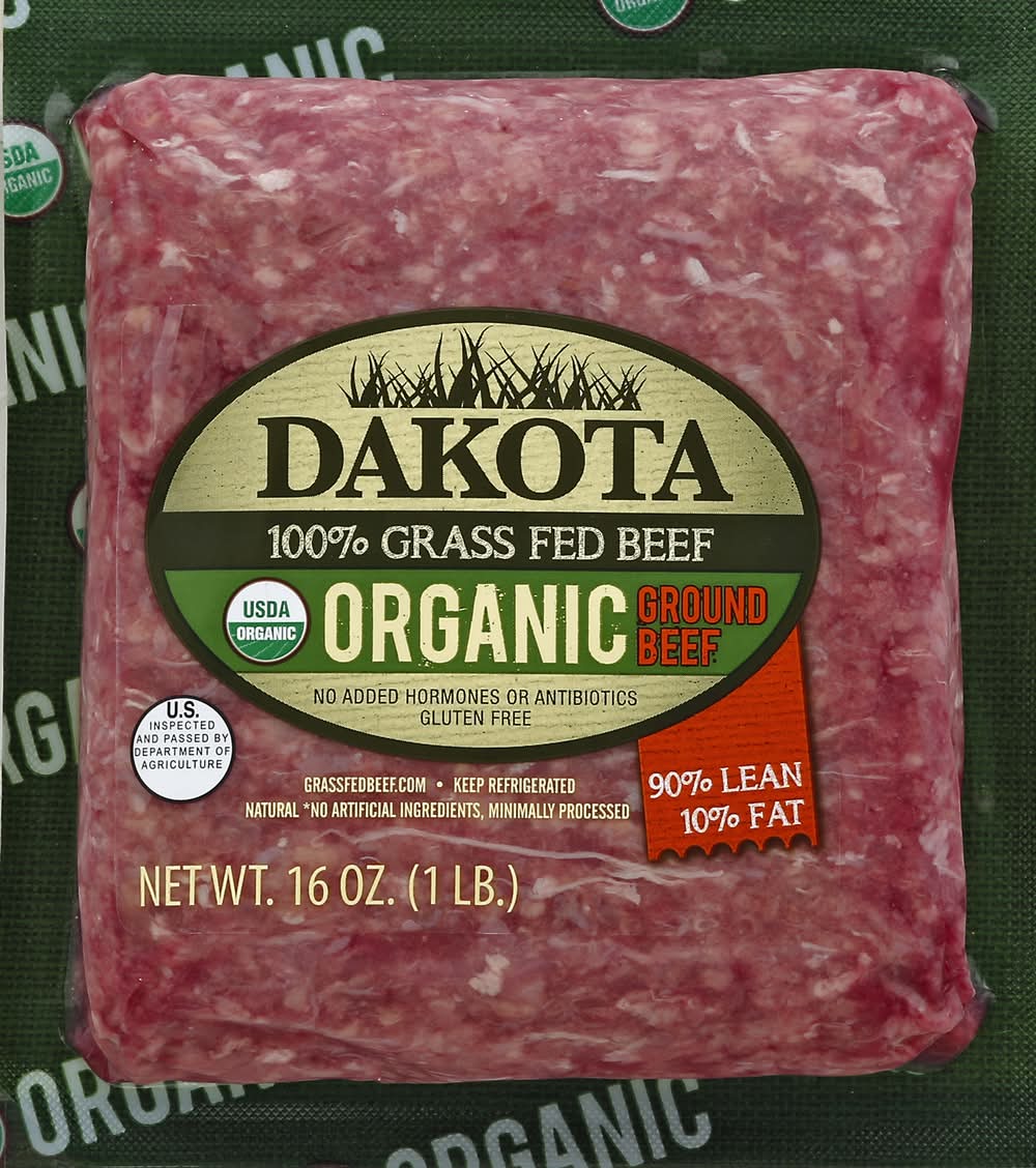 Dakota Organic Ground Beef (16 oz)