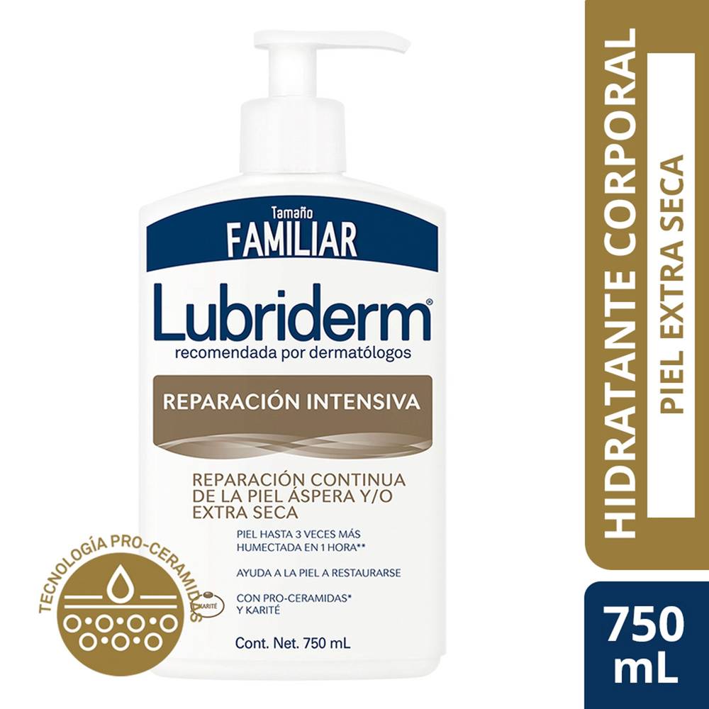 Lubriderm crema corporal reparación intensiva