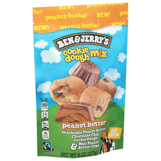 Ben & Jerry's Peanut Butter Cookie Dough Mix (8 oz)