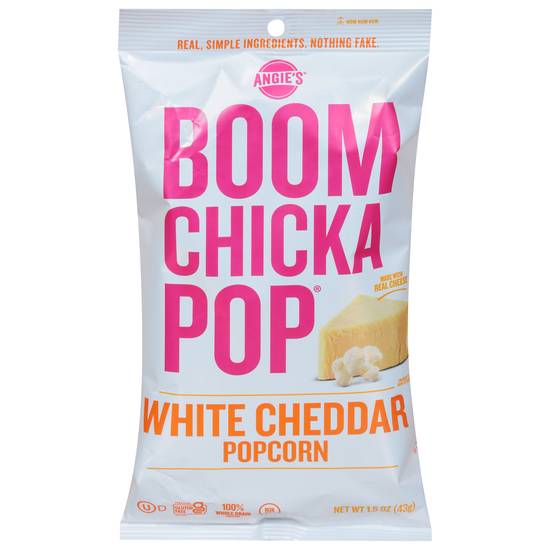 Angie's Boomchickapop White Cheddar Popcorn
