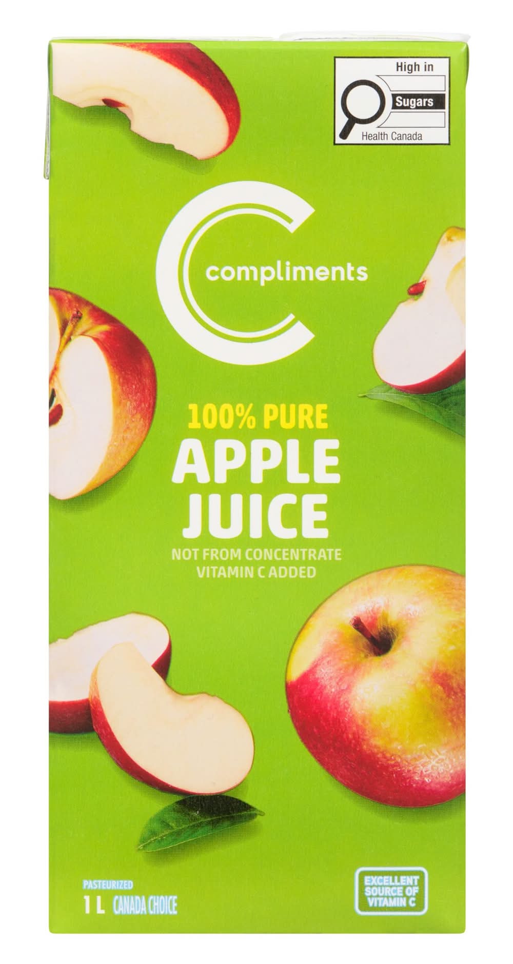 Compliments 100 % Pure Apple Juice (1 L)