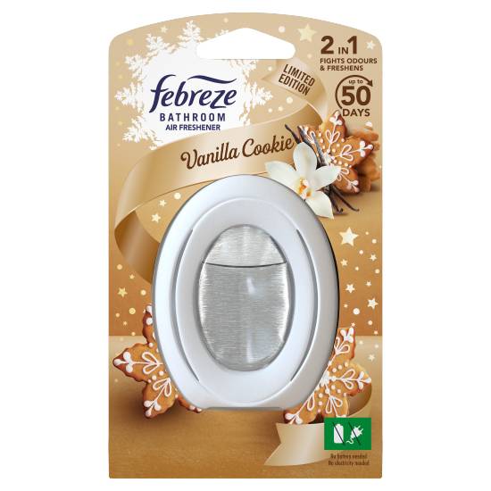 Febreze Vanilla Cookie, Bathroom Continuous Air Freshener Fights Odours & Freshens