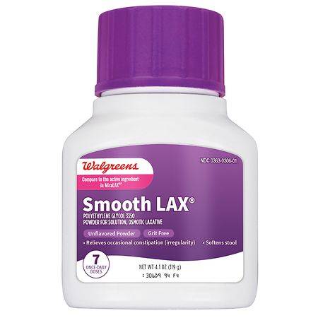 Walgreens Smoothlax Powder For Solution Laxative