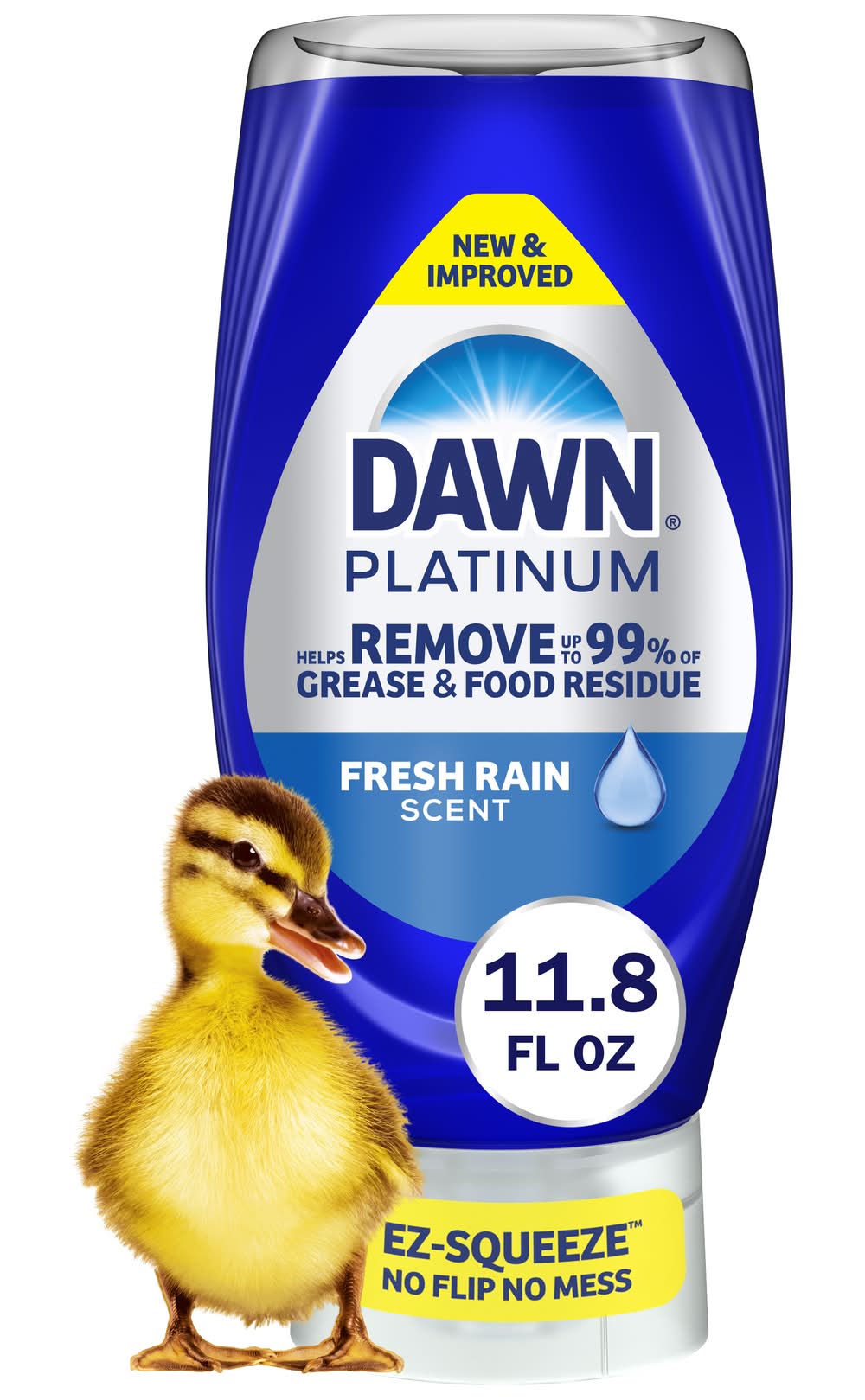 Dawn Ez Squeeze Dishwashing Liquid, Fresh Rain (11.8 fl oz)