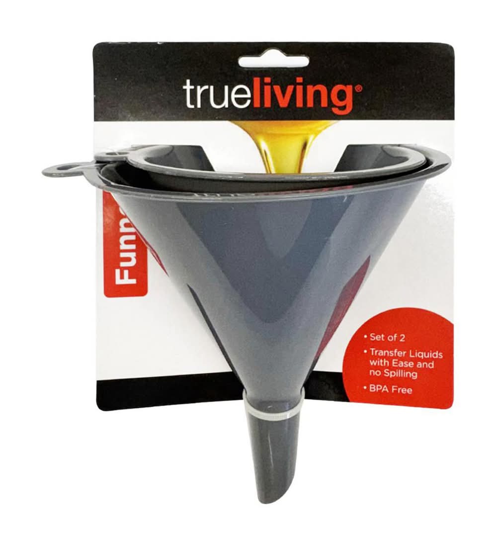 True Living 2-Piece Funnel Set