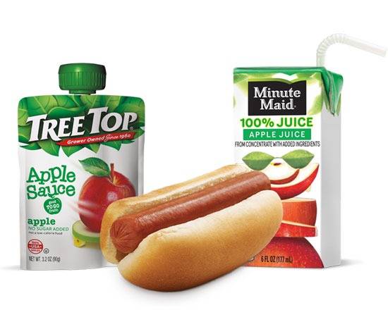 Beef Hot Dog Kid's Meal