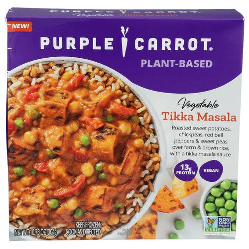 Purple Carrot Plant-Based Vegetable Tikka Masala Bowl