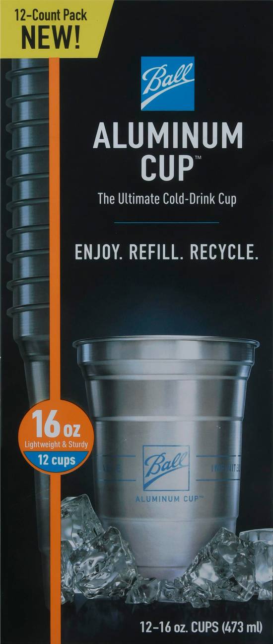 Ball Aluminum Cups 16 oz