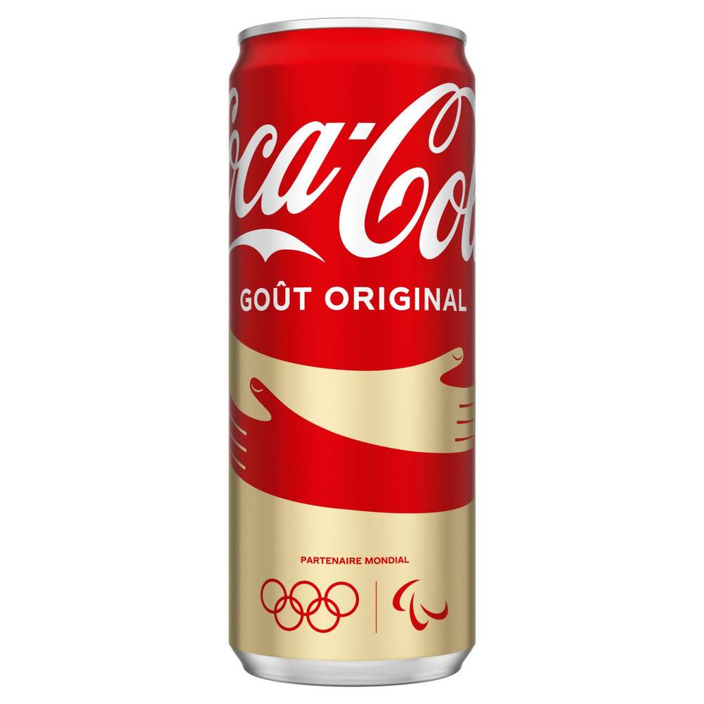 Coca-Cola - Boisson rafraîchissante goût original (330 ml)